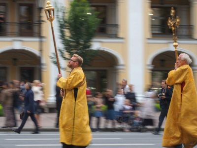 Крестный ход. Фото: fontanka.ru